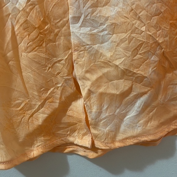 Free People Martine Peach Combo Flirt Skirt - Picture 10 of 14